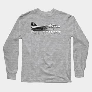 F14 Tomcat VF-103 Jolly Rogers Long Sleeve T-Shirt